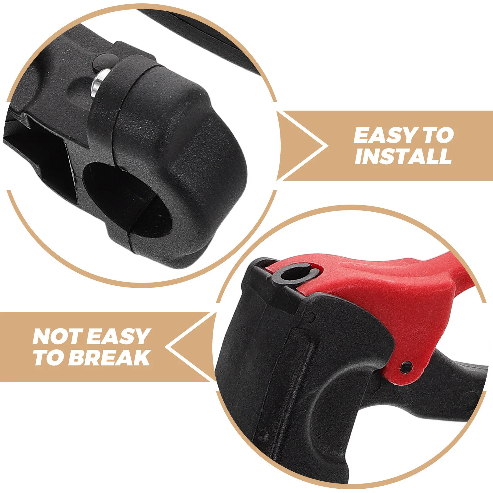 1 زوج كرسي متحرك البلاستيك الفرامل مقابض الذاتي قفل دليل فرامل اليد استبدال الملحقات كرسي النقل الأجهزة