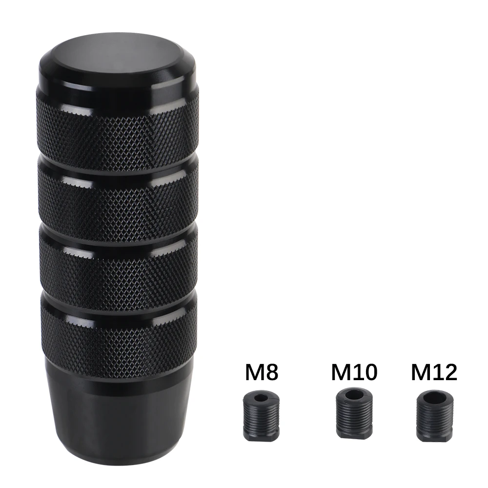 Non-Slip Universal Manual Transmission Gear Shift Knob Car Tool 95MM Aluminum knurled Shifter Lever Knob