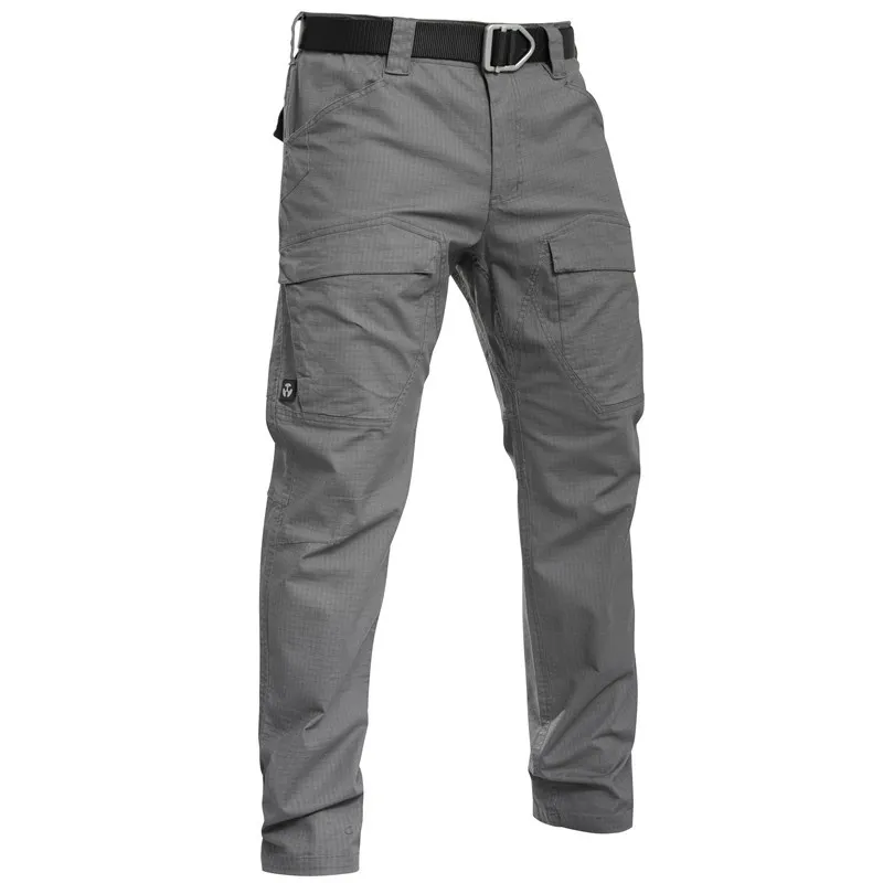 

Military Work Tactical Cargo Pants Mens Multi Pocket Waterproof Elastic Combat Pants Outdoor Hiking Training Trousers Overalls