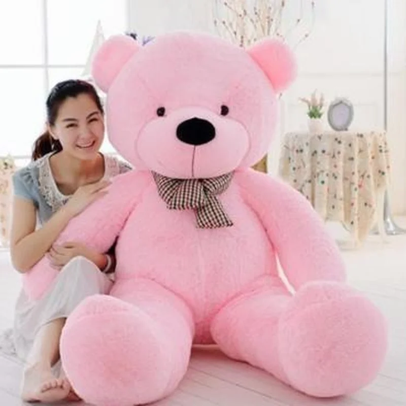 Enorme peluche gigante adorabile orsacchiotto peluche morbido cotone regalo 80-200cm decorazione in cotone camera da letto carino peluche