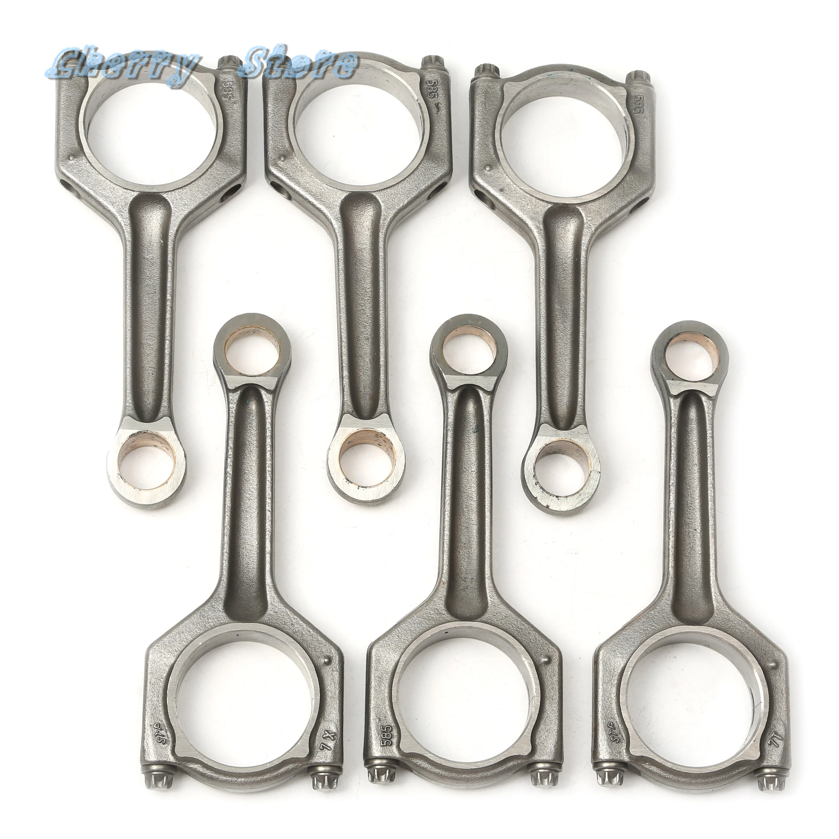 

Engine 6Pcs Connecting Rod Set For ALPINA B3 B4 Coupe M 135 i M 235 i xDrive 335 is 530 i xDrive 740 Li 3.0 si 11247624615