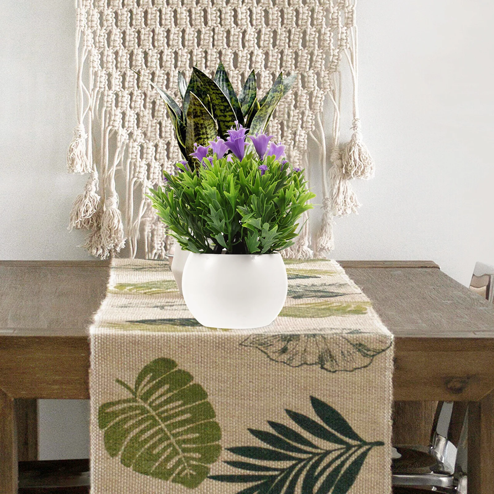 

Lifelike Artificial Potted Plant Bonsai Fake Green Plants For Home Office Desk Decor Indoor Garden Simulation Flower Ornament