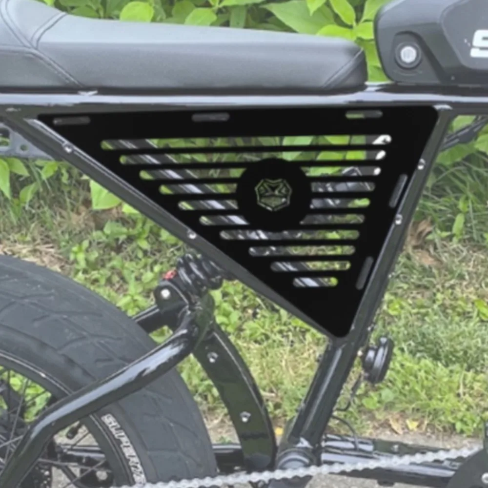 2026 New Motorcycle Accessories For SUPER 73 R / RX 73R 73XR Rear Triangle Decorative Carbon Steel Baffle Side Left Right Panel
