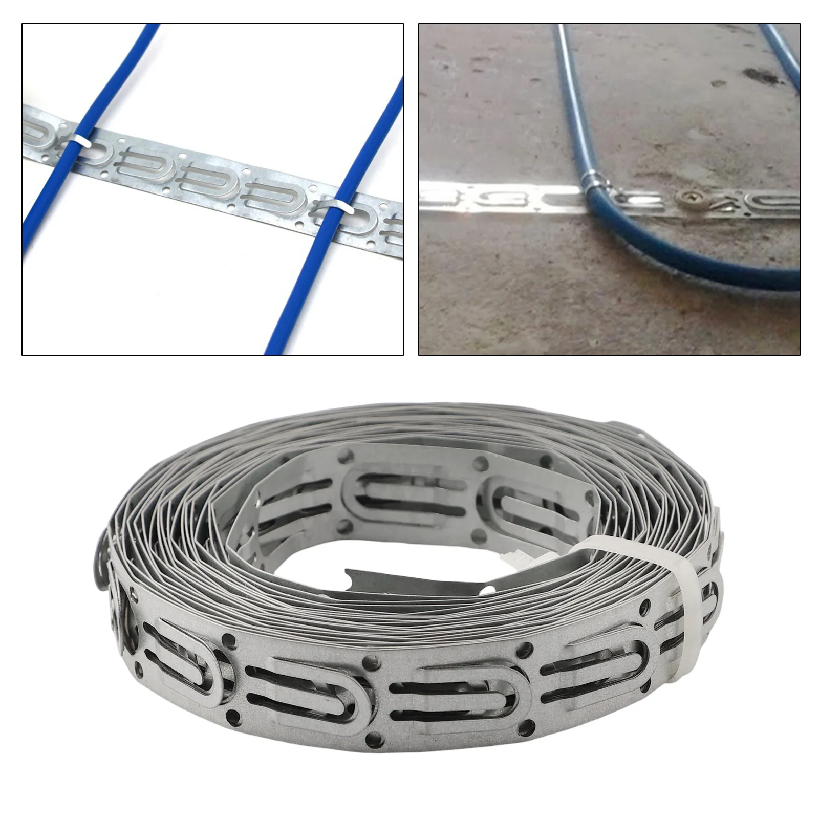 6) Efficient Underfloor Cable Guides for Electric Radiant Floor Heating Ensures Proper Installation and Flexibility