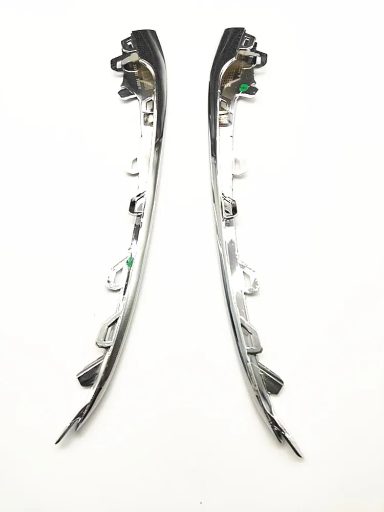 

A2228857700 A2228857800 Front Bumper Lip Spoiler With Chrome Trim For Benz W222 S400 S450 S500 S560 S63