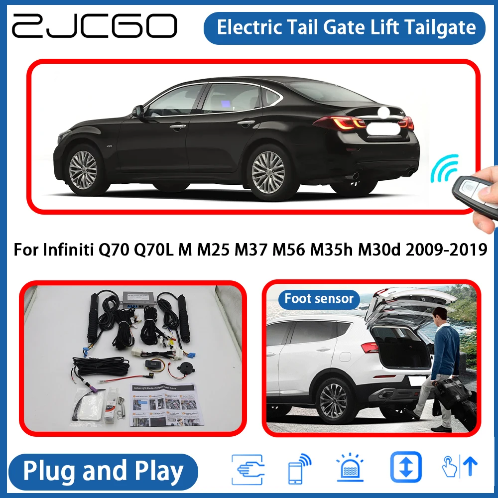 

for Infiniti Q70 Q70L M M25 M37 M56 M35h M30d 2009-2019 Automatic Powered Tailgate Power Liftgate Electric Tail Gate Lift
