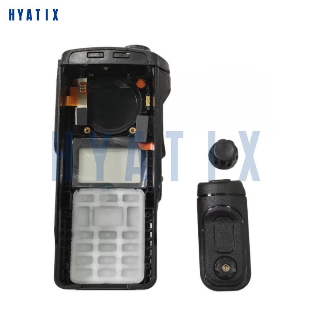 Front Housing Cover Case with Knob Dust Cover for Motorola APX4000 Walkie Talkie Handheld Radio Repair Kit Accessories