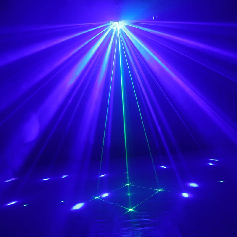 LED Doppels ch ichten Schmetterling Strahl Licht 4 in1 dmx512 Controller Bühnen effekt Lichter für Party DJ Disco Ktv Hochzeit Leistung