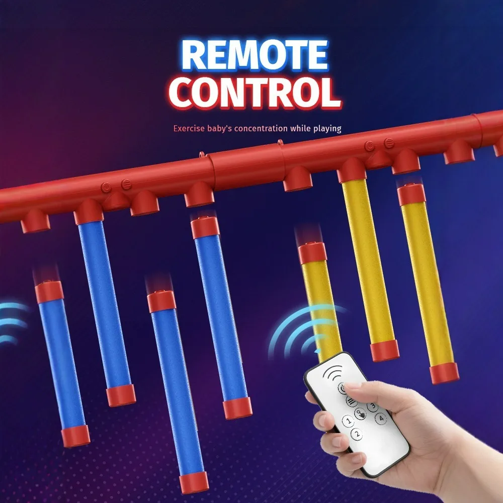 لعبة تحدي السقوط العصي للأطفال، لعبة اصطياد العصا، التدريب على القدرة على رد الفعل، لعبة تعليمية تفاعلية بين الوالدين والطفل