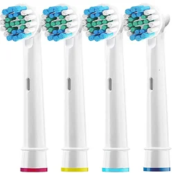 Tête de rechange pour brosse à dents électrique, poils Dupont souples, têtes de brosse à dents pour brosse à dents Oral B, buses SB-17A, 4 pièces, 8 pièces, 12/16 pièces