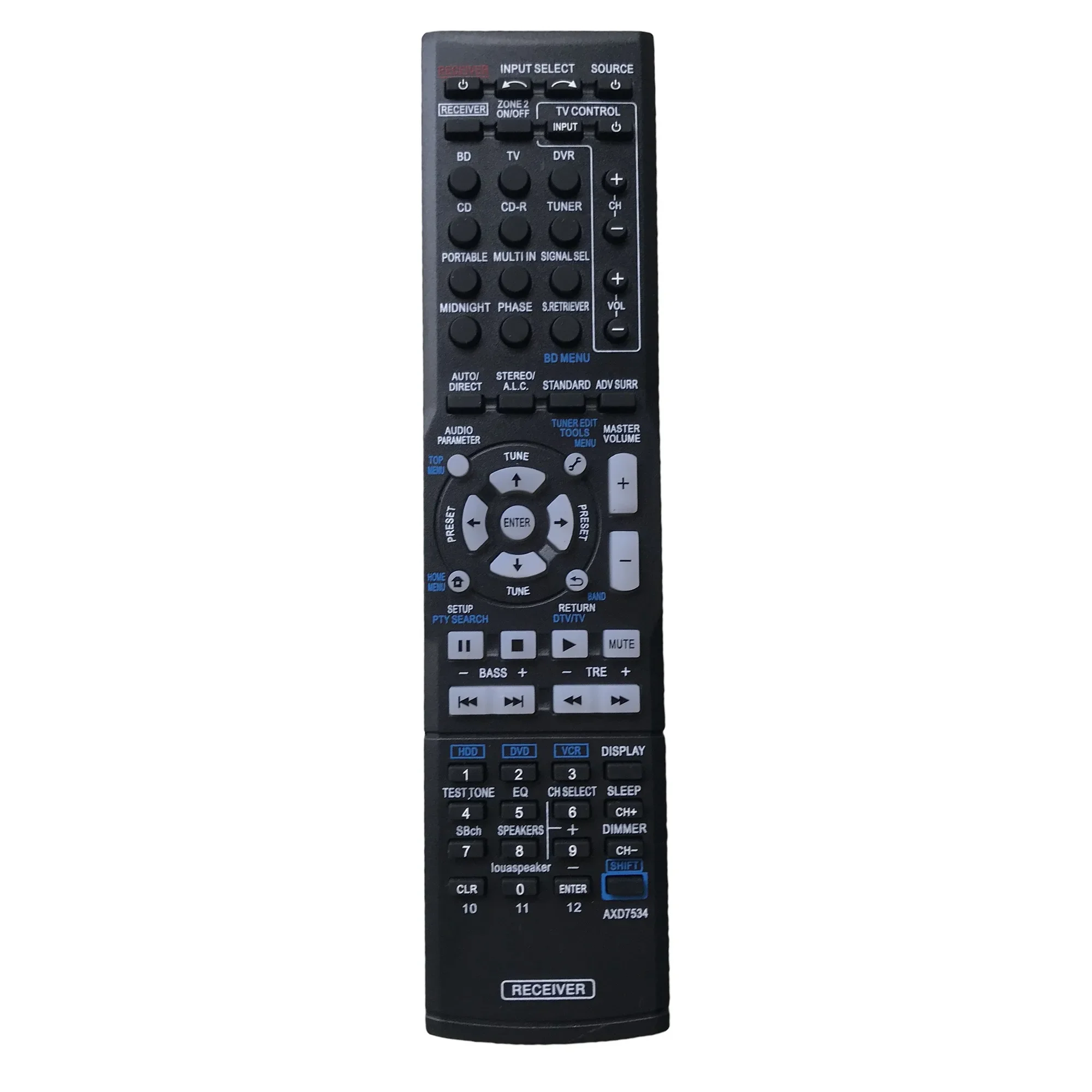 

New Remote Control For Pioneer AXD7690 VSX323K VSX423 VSX-322-K VSX-421-K Receiver