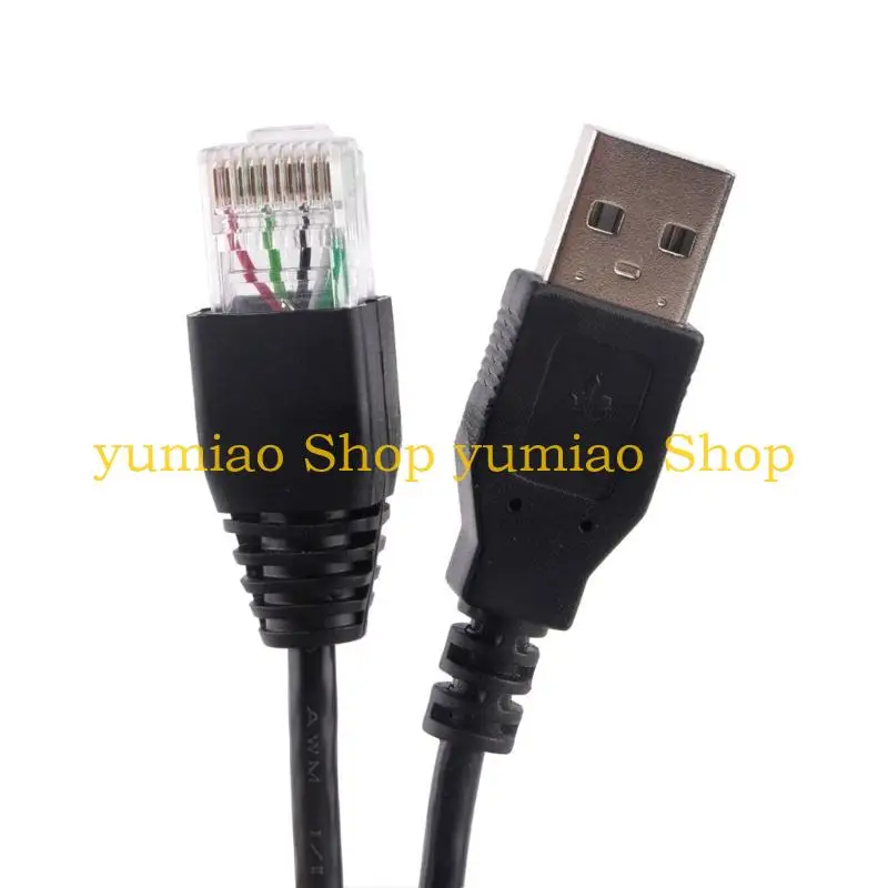 Kabel USB ke RJ50 587B untuk Perangkat 10P10C AP9827 UPS 940-0127B 940-127C Transmisi Data Stabil