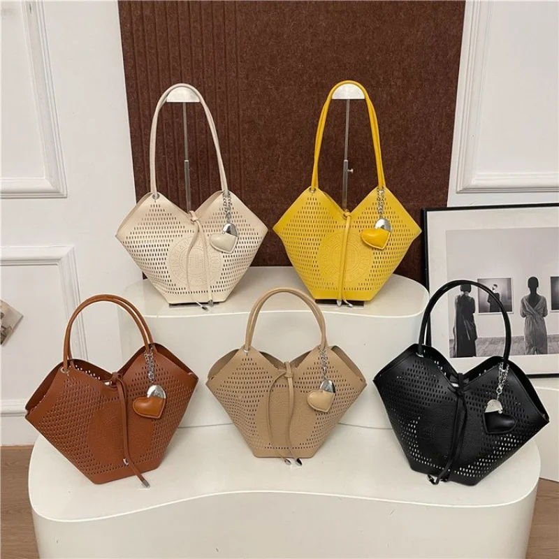 

Luxury Brand Inspired Women Shoulder Bag Featuring Signature Details Generous Size Everyday