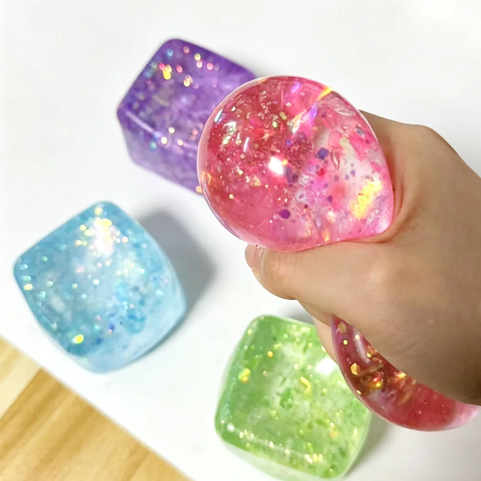 Colorful Glitter Stress Cube T - Fire Starter Cube avis et prix