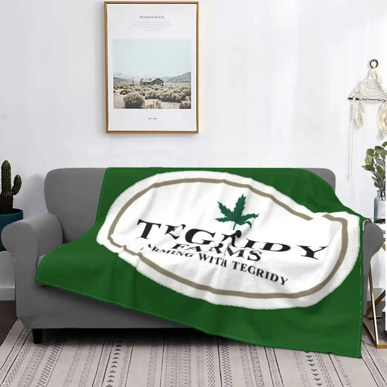 Tegridy Weed Shaggy Throw Soft Warm Blanket Sofa/Bed/Travel Love Gifts Tegridy Weed Member Berries Park South Parody Tegrity