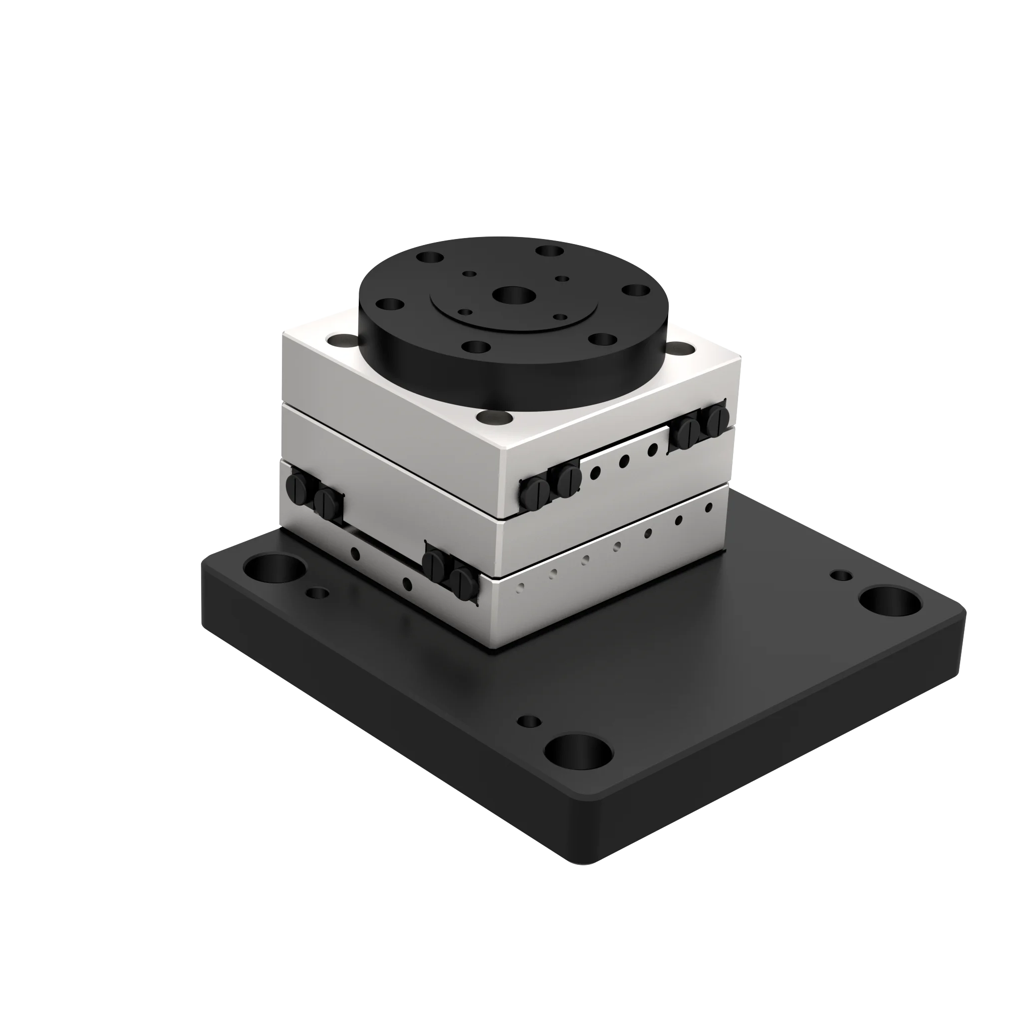 Crossed Roller Guide UVW Alignment Table | Nano-Level Precision for Industrial Automation