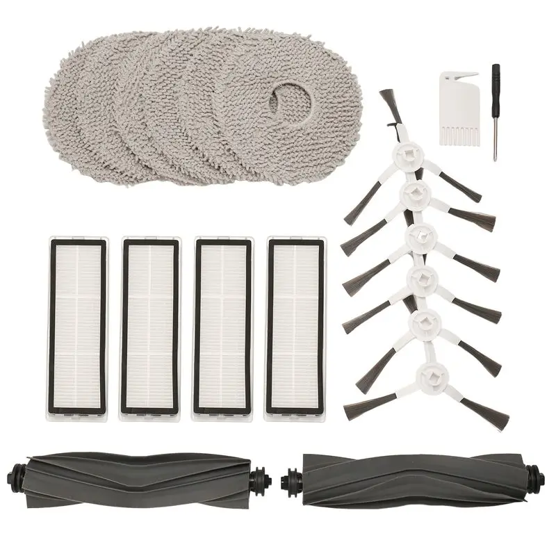 YANA50I For Dreame L10s Ultra / L10s Pro / L10 Ultra For X10+ Vacuum Cleaner Main Side Brushes HEPA Filters Mop Cloth