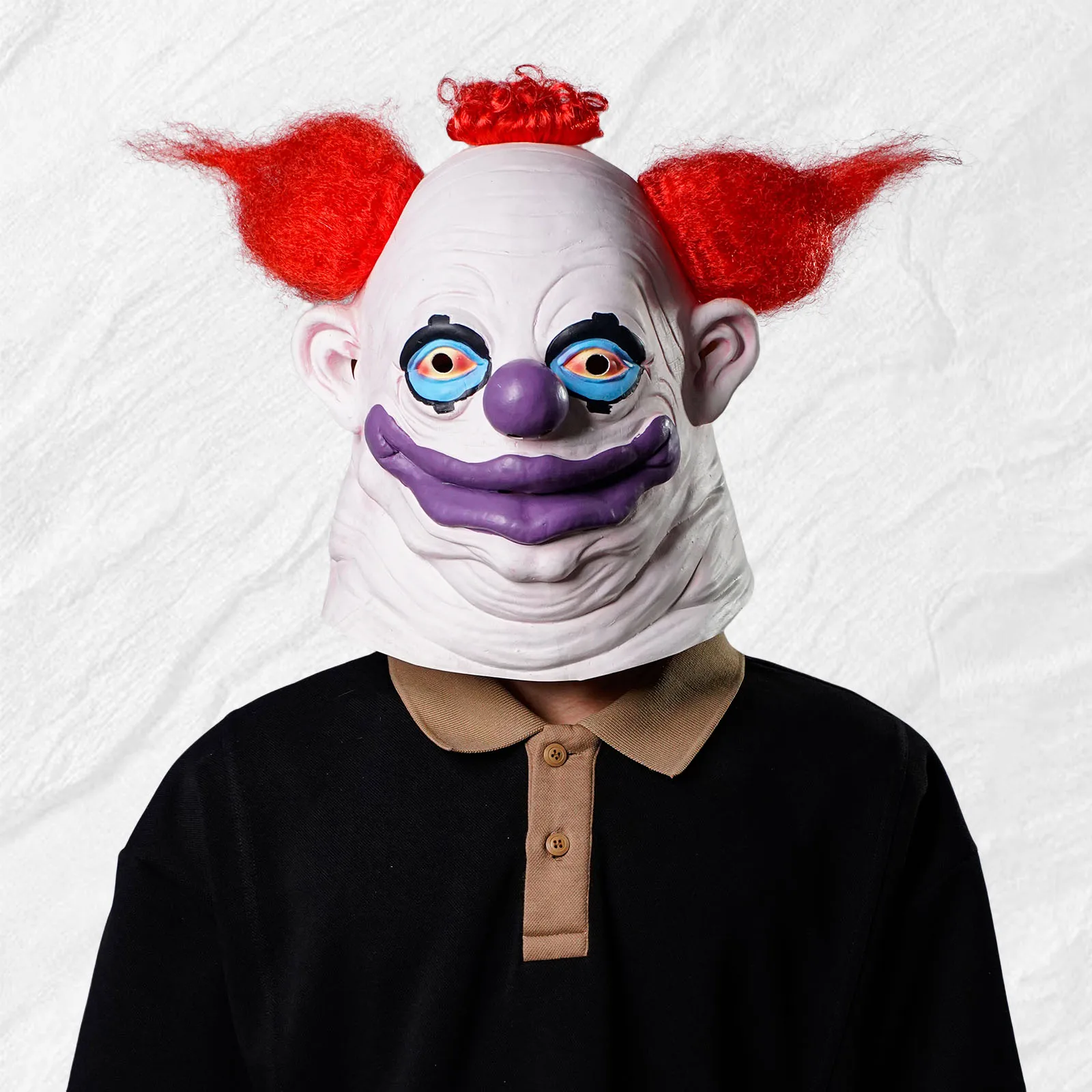 

Clown Latex Mask, Costume & Props, Role-Playing, Realistic Latex Full-Face Mask Cosplay Party Costumes & Props, The Perfect Choi