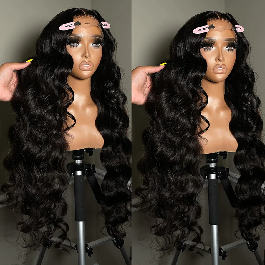 Body Wave Human Hair Wigs 9X6 7x5 13X6 Glueless Pre-Cut Lace Wig Ready To Go 180 Density Natural Remy Human Hair Wig For Women