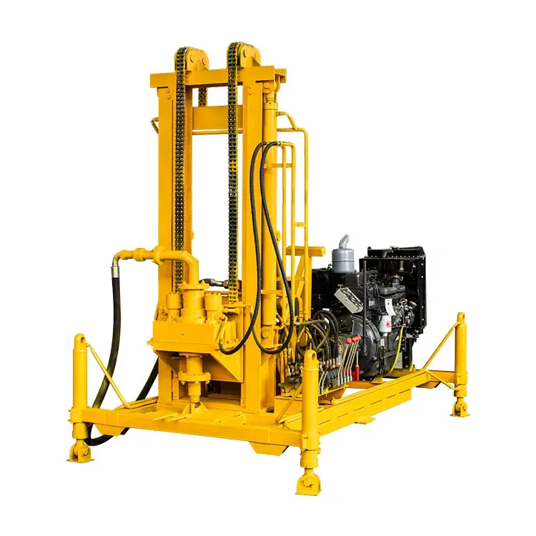 Hydraulic water well drilling machine ground water bore well  digging machine  price