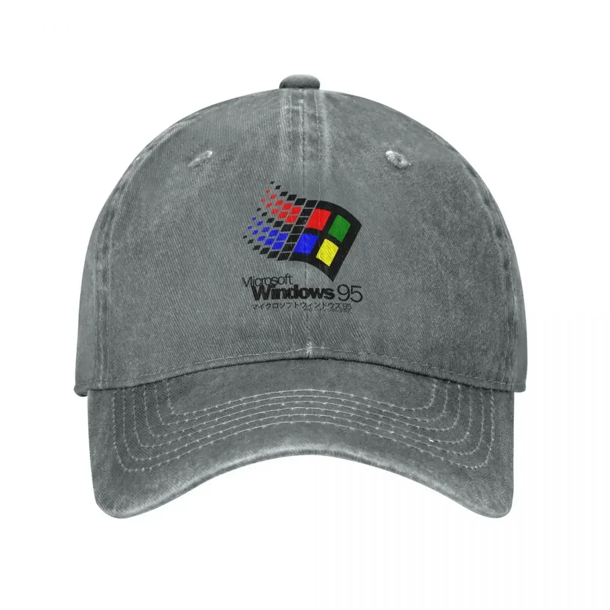 WINDOWS 95 Boné de beisebol da moda com pico chapéu masculino feminino