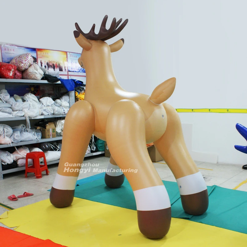 Hongyi Cartoon Animal Toy PVC Inflatable Deer Advertising For sale