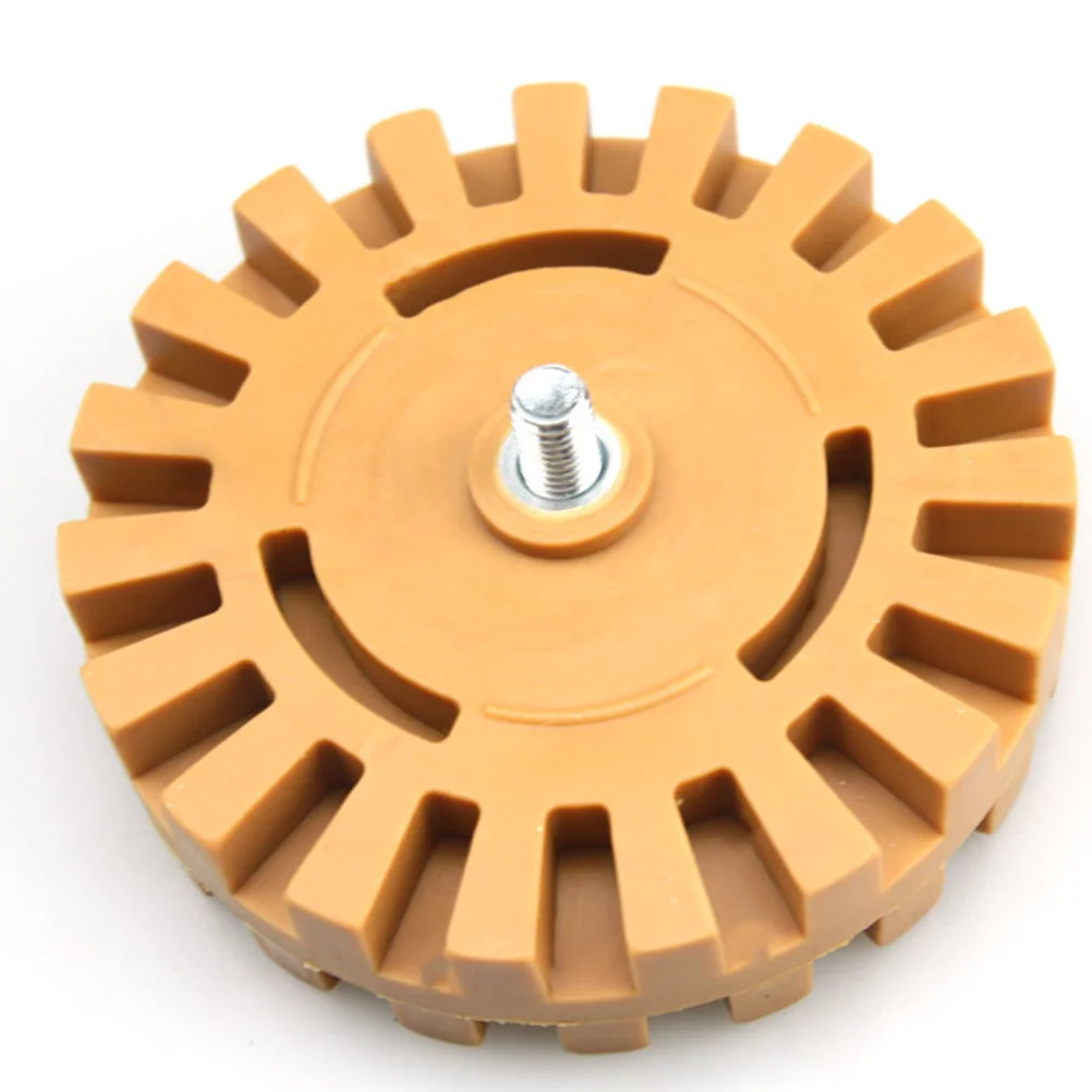 

20Mm 4 Inch Rubber Degumming Wheel Eraser For Sticker Removal On Metal Glass Wood Fiberglass Compatible With Drill 3500-4000