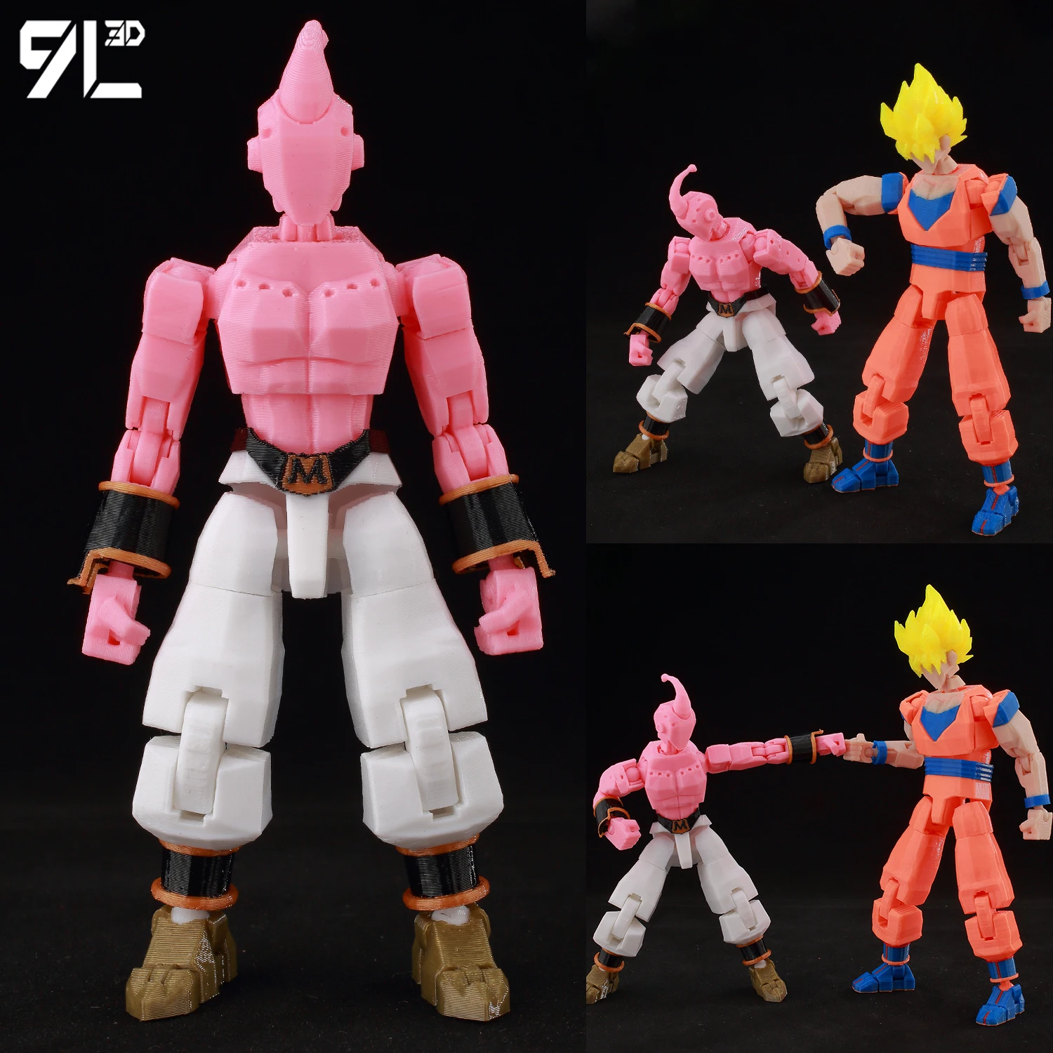 

9L3D Lucky13 Action Figures Multi Jointed Robot Toy Desk Decoration Stress Relief Perfect for Cosplay Stop Motion Animation T13