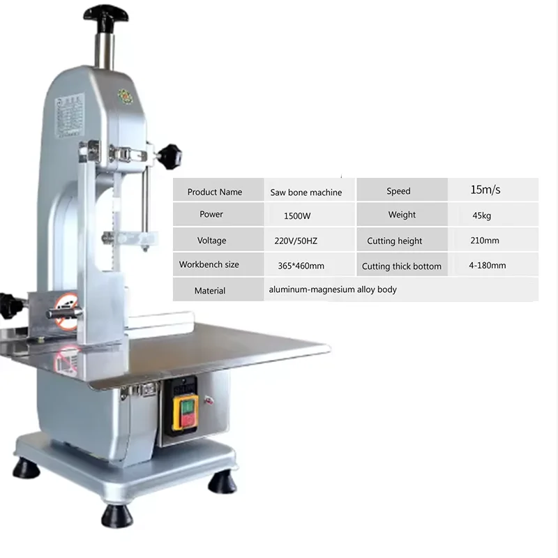 Bone Meat Cutting Machine Portable Bone Saw Cutter Small Size Bone