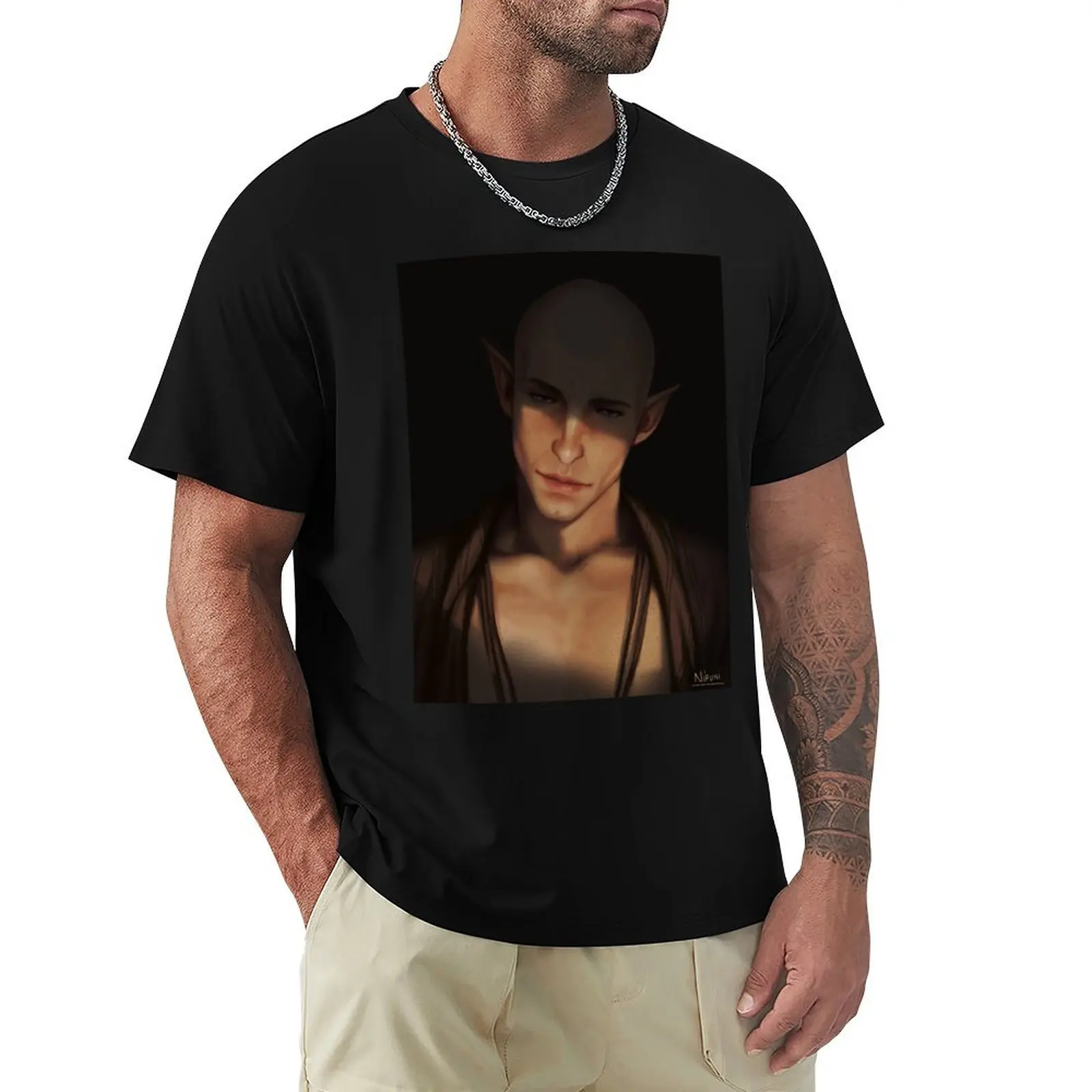 Sweetest tongue has sharpest tooth T-Shirt Big and Tall Basic Tee Shirt