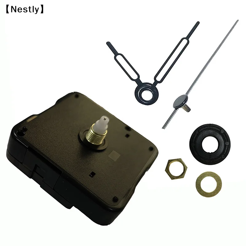 1Set Clock Mechanism DIY Home Small Clock Table Clock Movement Mechanism Kit Repair Set Kit Home Hands Tool〔Nest〕