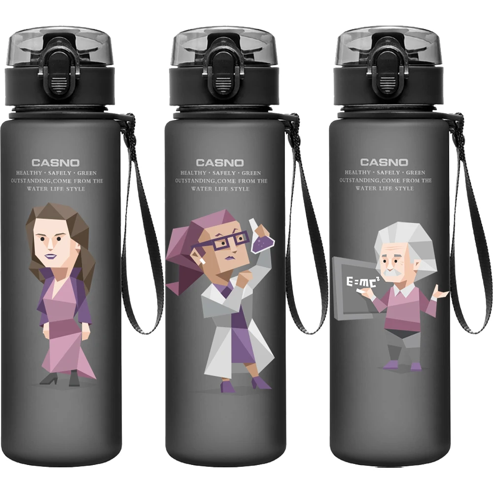 

560ML 16personalities INTP Water Cup Cartoon Character Frosted Plastic Portable Sports Large Capacity Water Cup Student Gifts