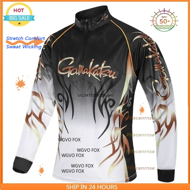 

Fishing Jersey Shirt Tops Breathable hoodies outdoor Quickdrying Hiking Cycling clothes Jacket sun protection clothing