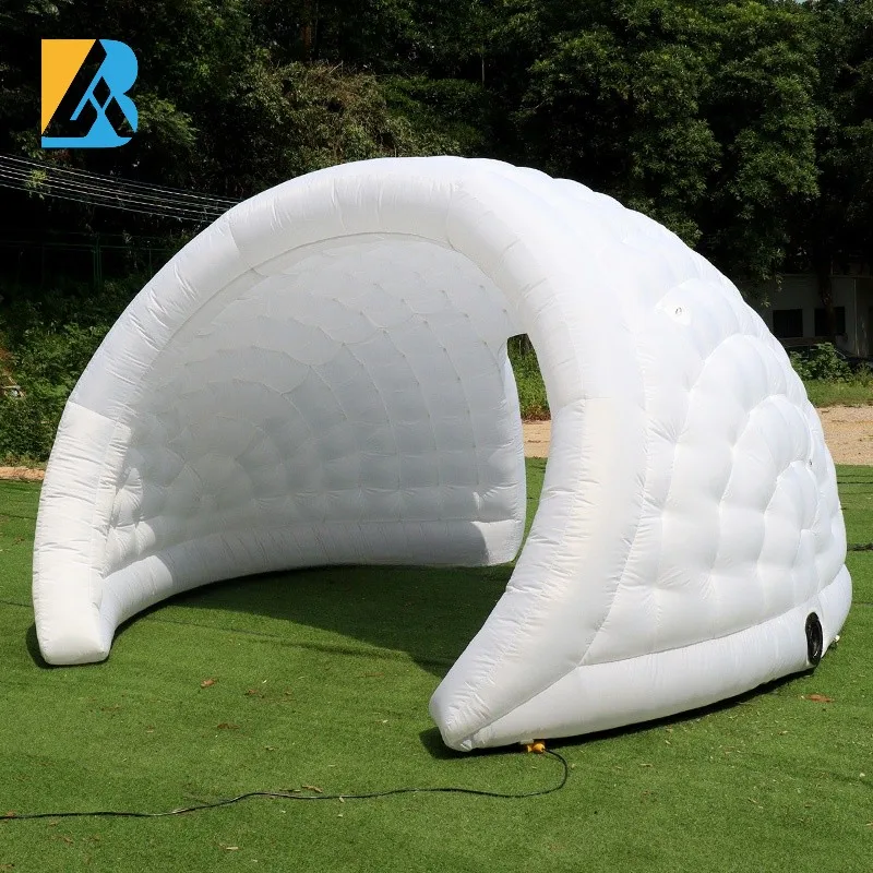 Custom Built 4 Meters White Inflatable Picnic Dome Tent for Party Event Rental Toys