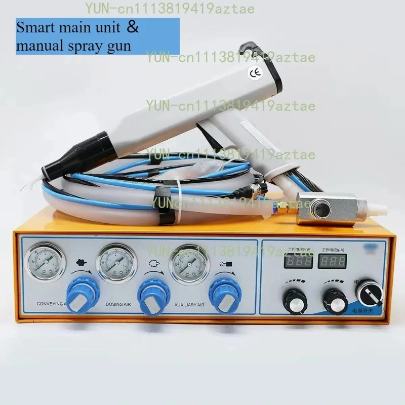 Manual Powder Coating Equipment With 45L Hopper Tank for Metal Surface Treatment