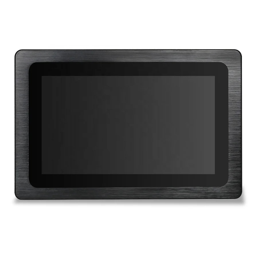 Embedded Desktop Industrial Computer 10 Points Capacitive Touch Screen all in one touch panel pc 12 inch