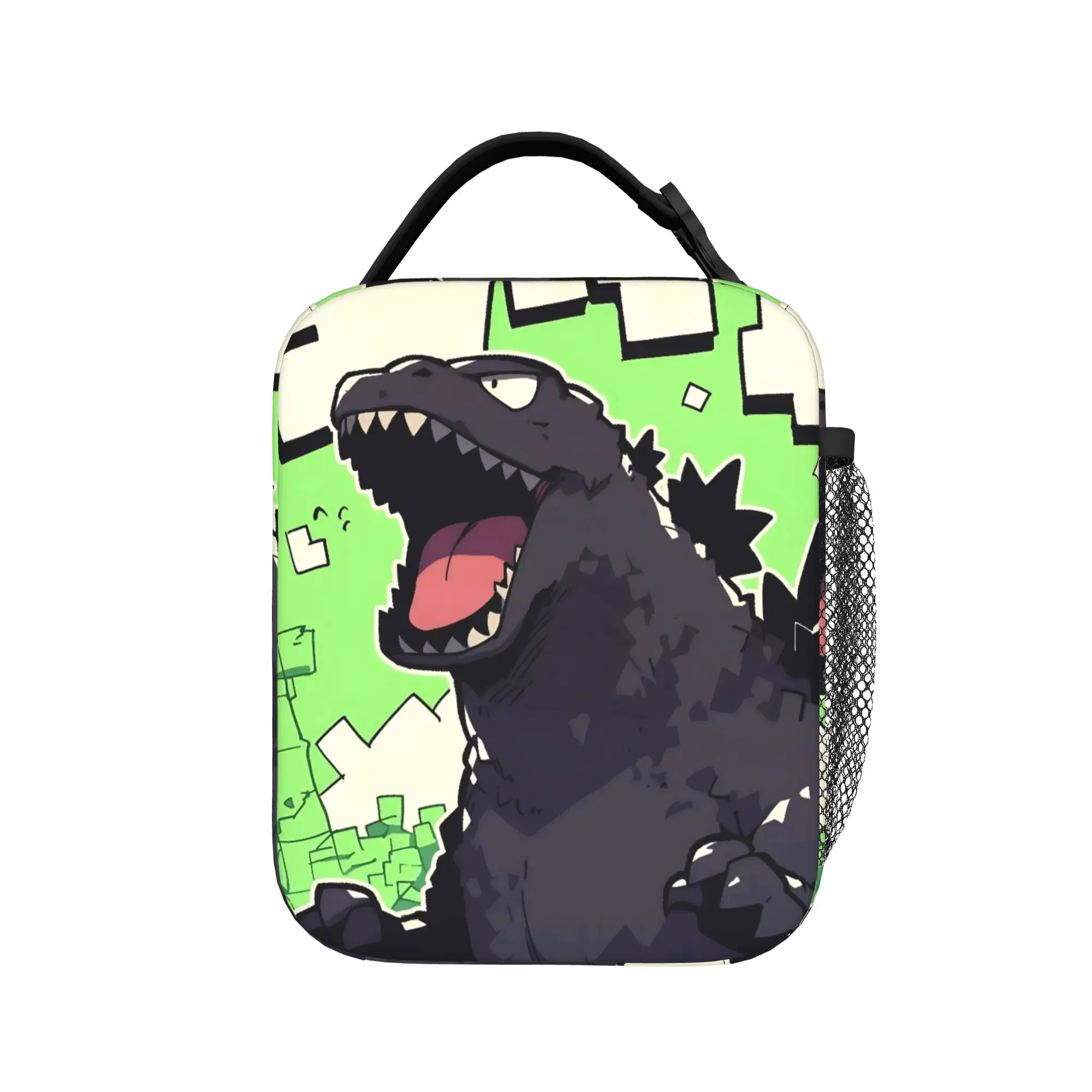 Monster G-Godzillas Thermal Insulated Lunch Bags for Picnic  Portable Bento Box Cooler Thermal Lunch Boxes