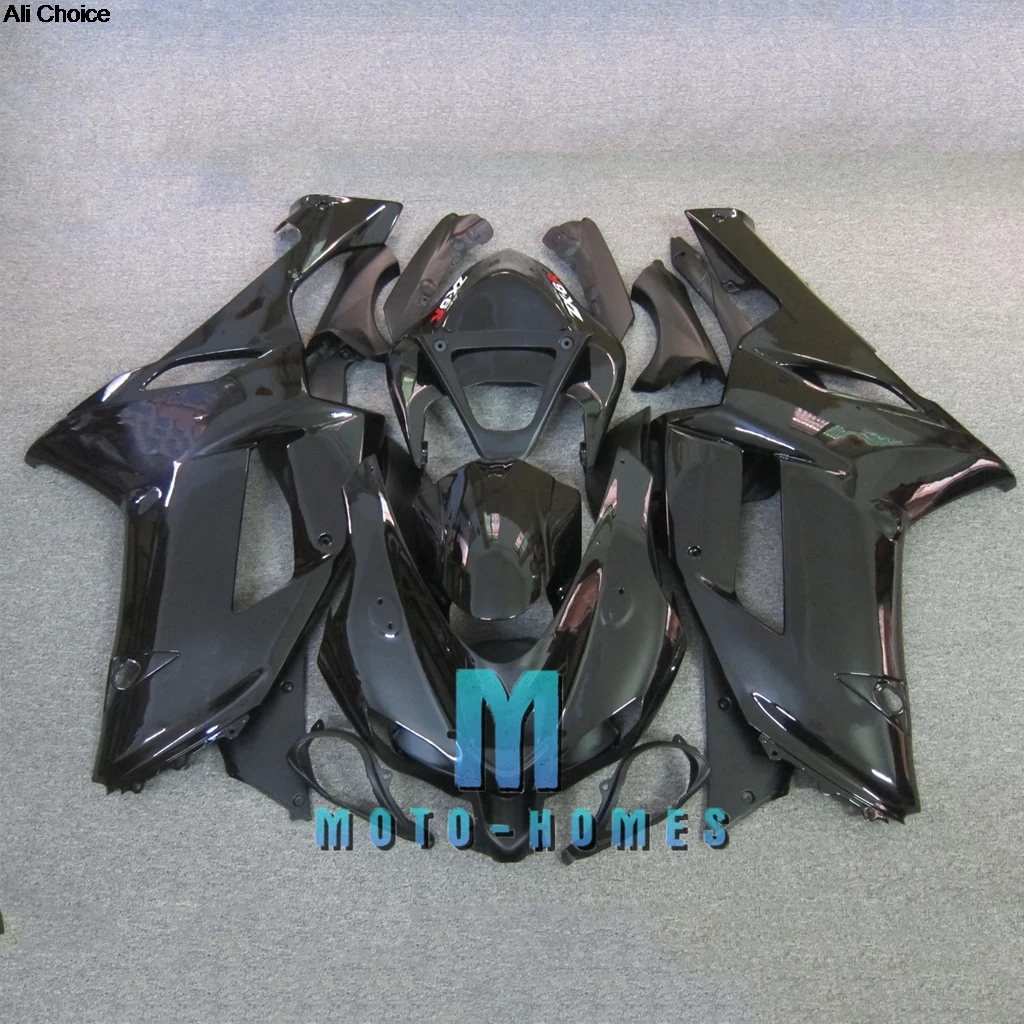 Best Selling Fairings Set for Kawasaki Ninja ZX6R 2007 2008 ZX-6R 07 08 Road/Circuit Injection Molding Fairing Kit Rebuild Bike