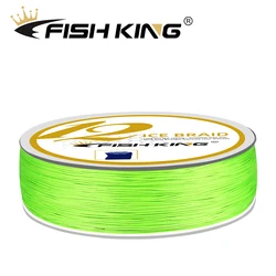 FISH KING Fishing Strong PE X12 Braided Fishing Line 100M 150M 300M 12 Strands 15lb-120LB Fishing Line