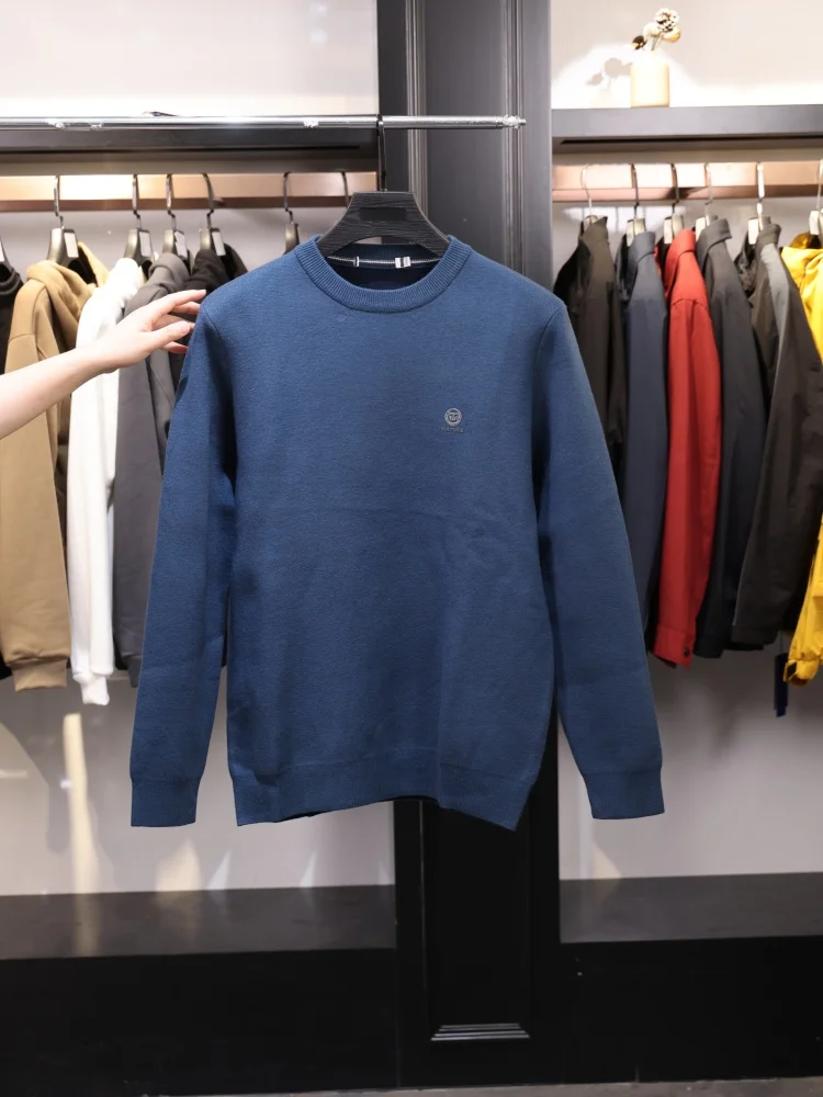 

Мужской трикотаж Homesi: теплый, модный, облегающий, из полиэфирного волокна, для молодежи, повседневный...