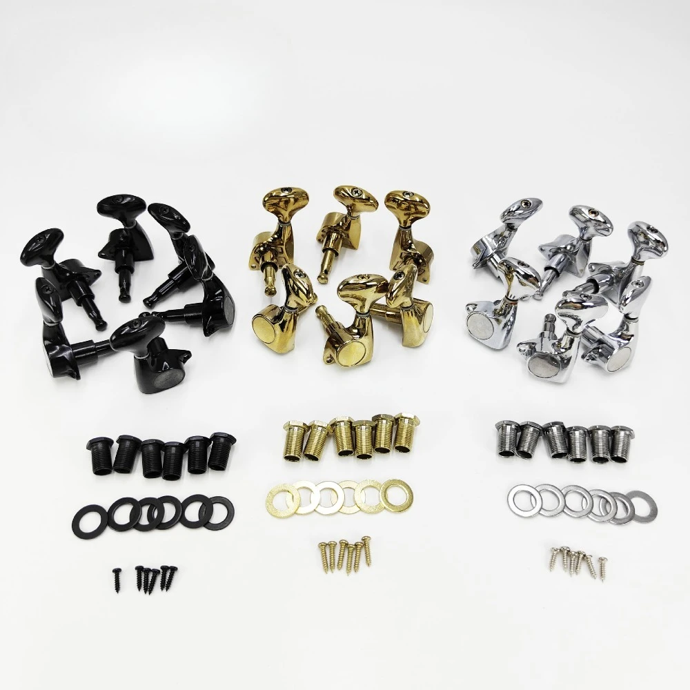 

Герметичные колки из цинкового сплава премиум-класса для акустических/электрических гитар - колки с рыбьим хвостом, аппаратные аксессуары