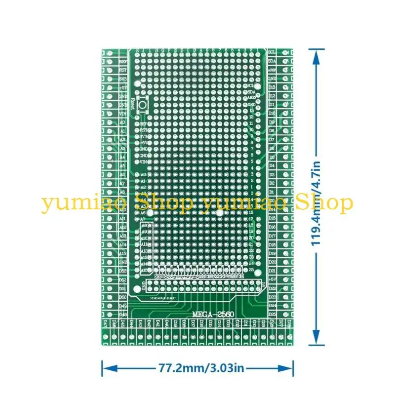 587b bloco terminal montado escudo para 2560 com fáceis plugue e design reprodução