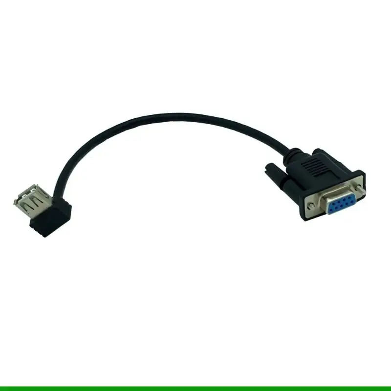 U55C Portable RS232 DB9 Female To USB Female Serial Cable Adapter For Seamlessly Device Integration Laptop Serial Connection