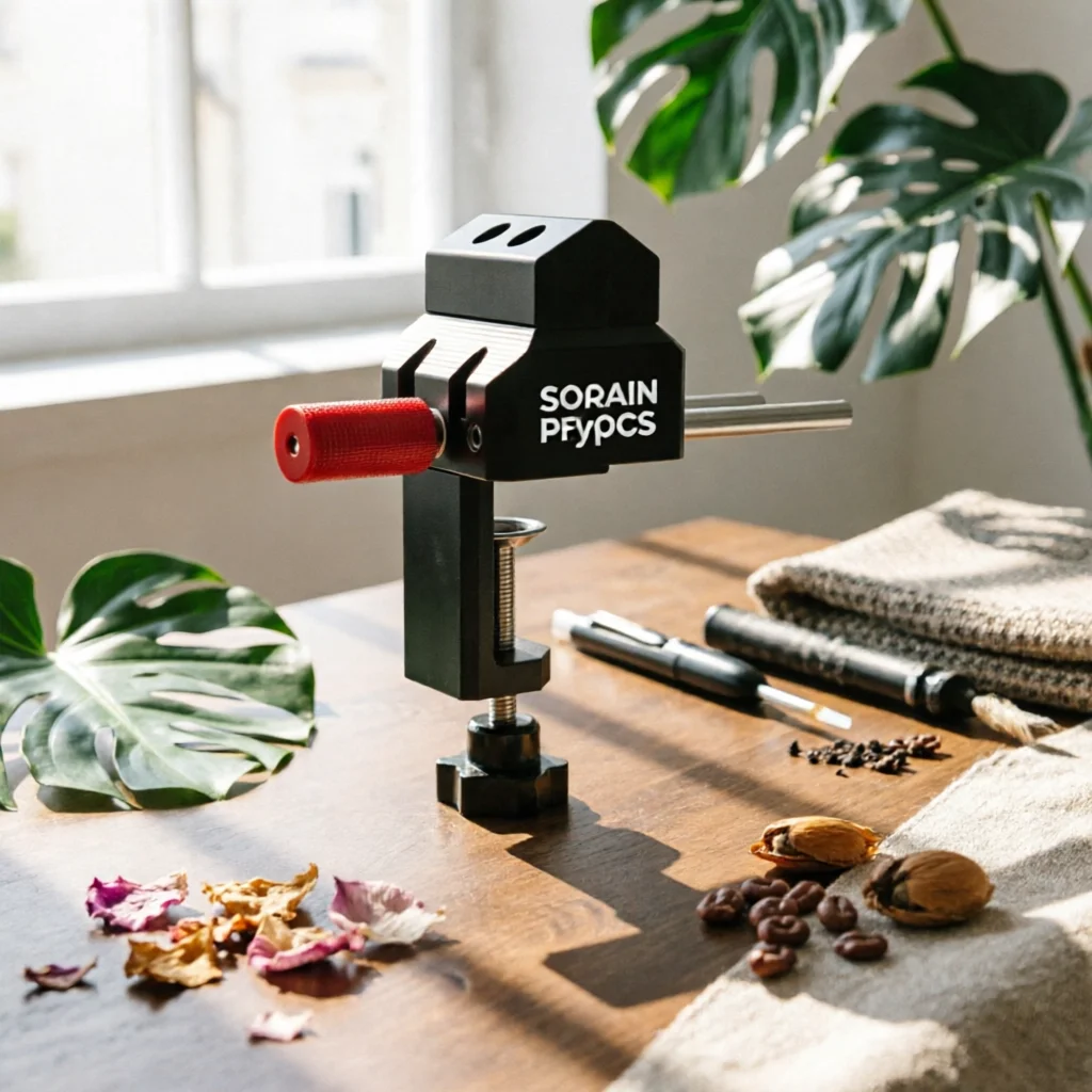 precision-vise-with-jaw-pads-compact-tabletop-vise-clamp-adjustable-tool-sturdy-for-crafters-workbench-workshop