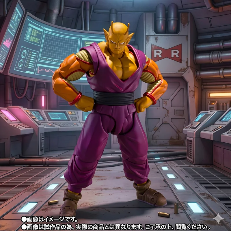 【En stock】 Serie Dragon Ball de Bandai: SHF DBS Super Hero Tamashii Orange Piccolo Figura de acción de anime, juguete de colección, regalo