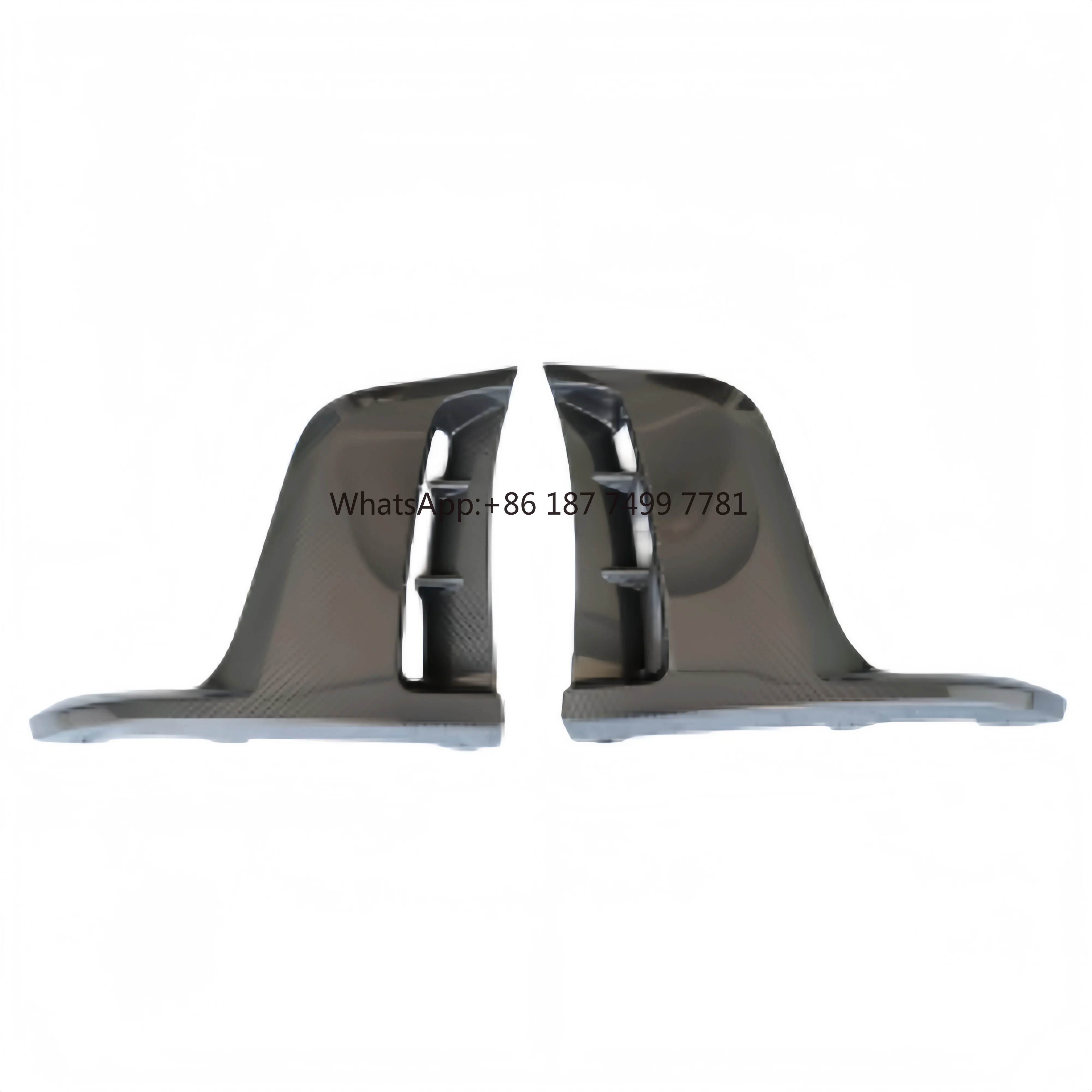 

Hot Selling RS Style High-quality Dry Carbon Fiber Front Lip Corner for . 718 981 982 Body Parts Upgrade and Modification