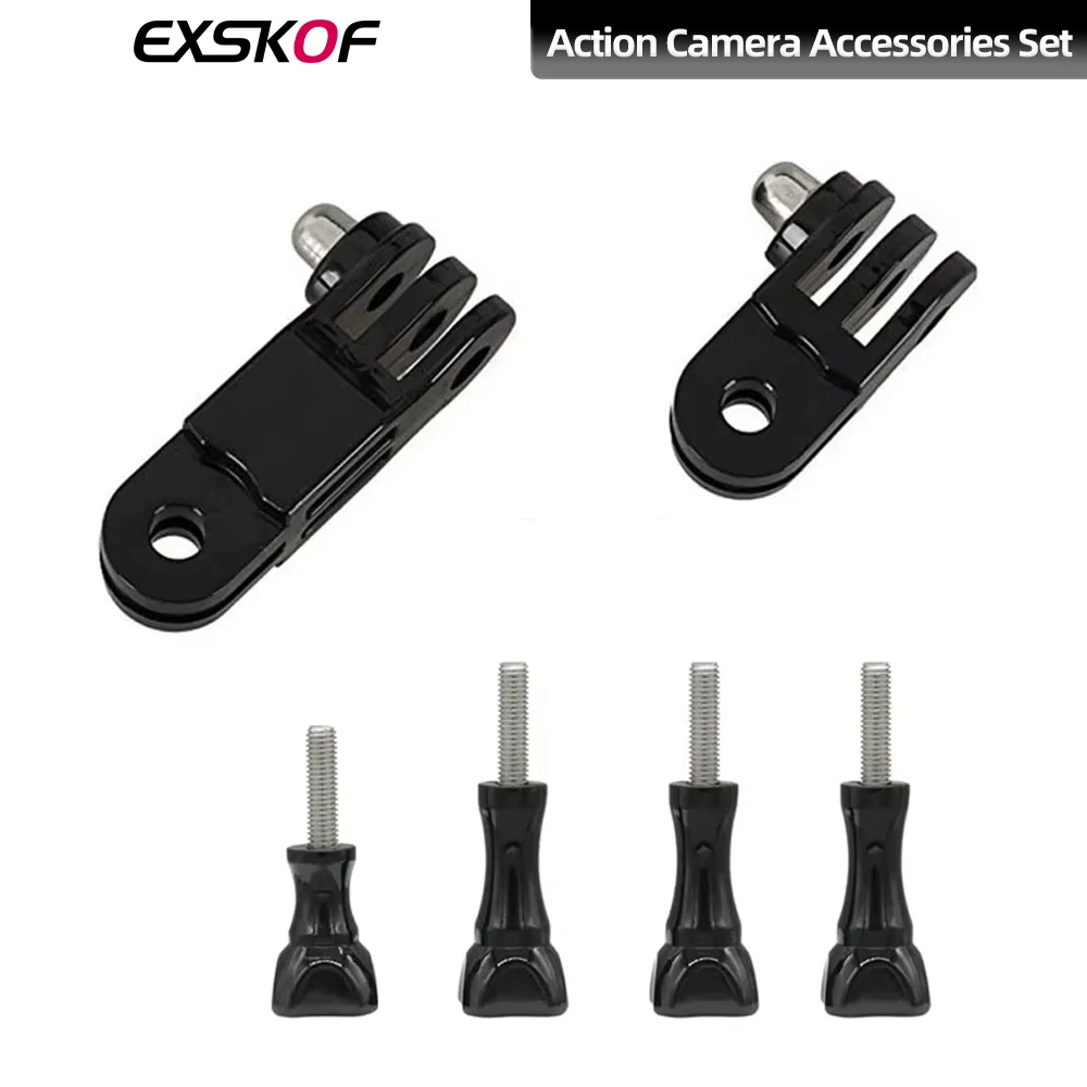 Per GoPro Braccio di Regolazione Vite Action Camera Accessori Set Per GoPro Hero 13 12 11 10 9 Insta360 X4 X3 DJI Action 5 4 3 AKASO