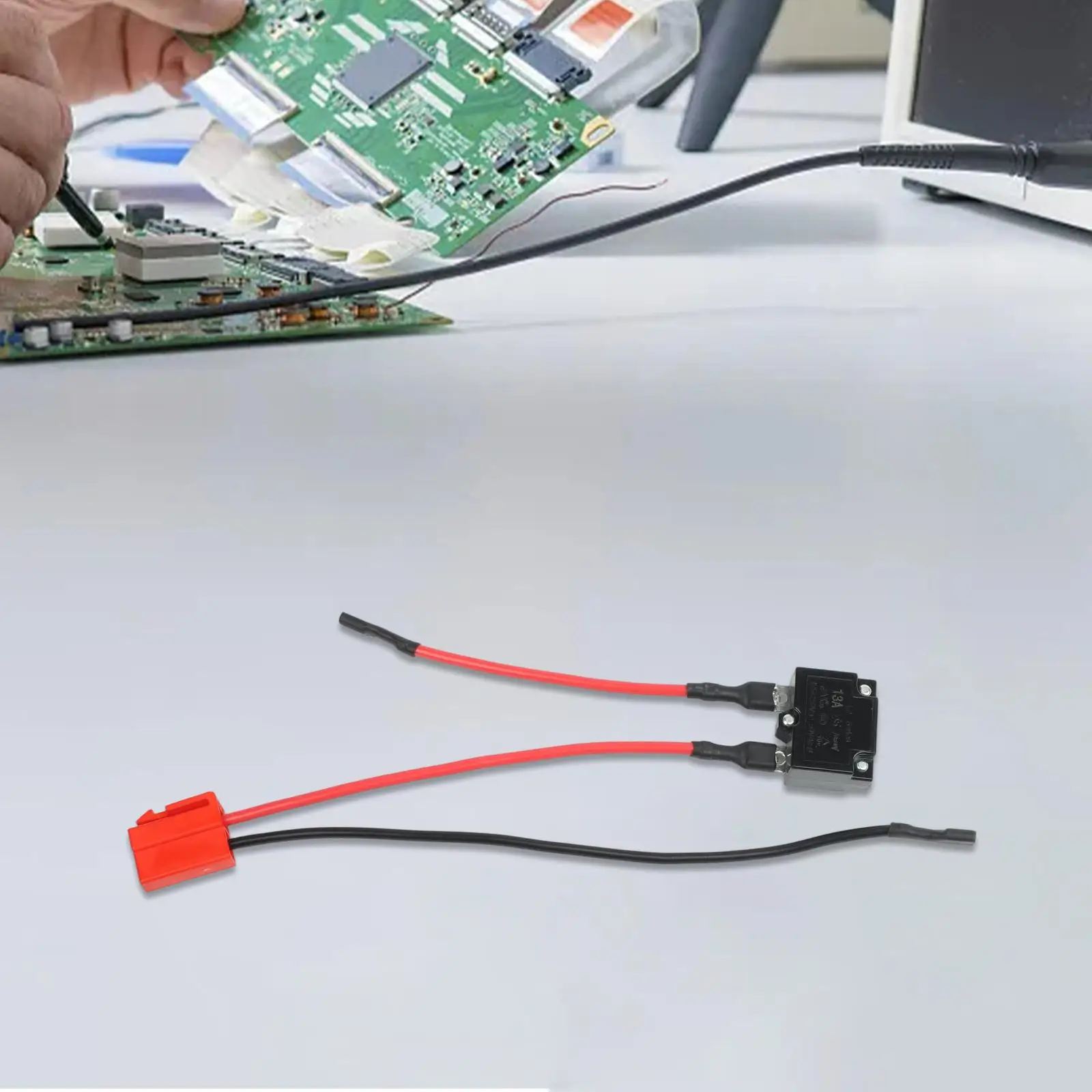 6V 12V for rideon Toy Battery Harness with Fuse for Secure For Electrical Connection Compatible with Various for rideon Models