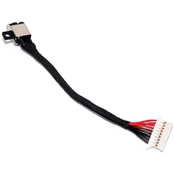 DC Power Jack Socket Plug Charging Port for Dell Inspiron 15 7591 048JWV 48JWVF P83F P83F001/Vostro 15 7590