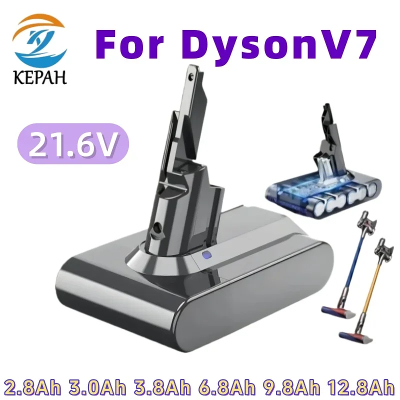 

Сменный литий-ионный аккумулятор 21,6 В для беспроводных пылесосов Dyson серии V7 (модели Trigger/Animal/Fluffy/Car+Boat/Absolute/Handheld) SV11